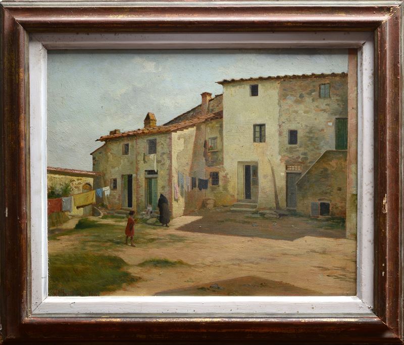 Aldo Affortunati - Nell'aia