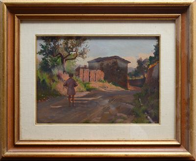 Casolari Rustici con Figura