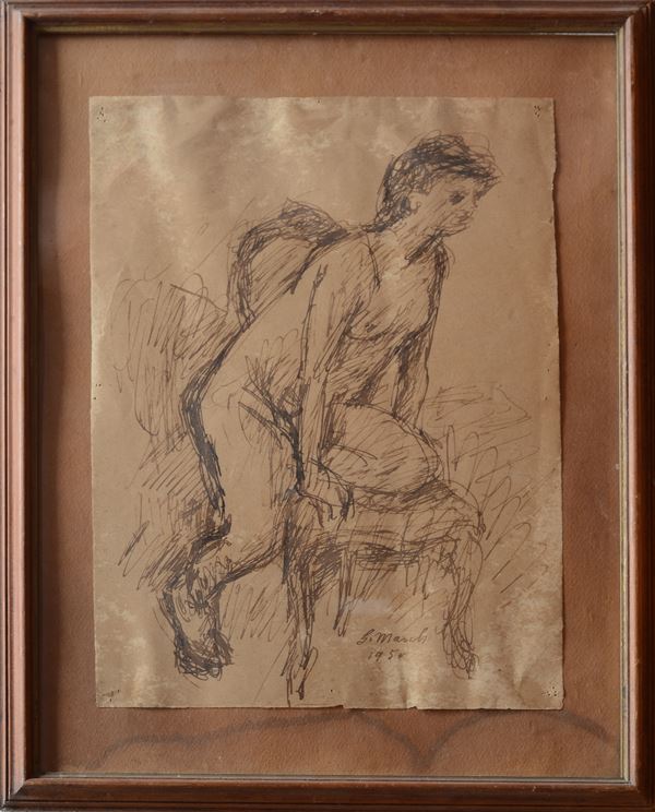 Giovanni March - Nudo di donna