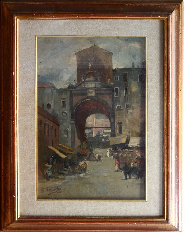 Gaetano Esposito - Vicolo napoletano