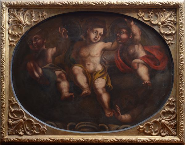 Anonimo, XX sec. - Giochi di putti