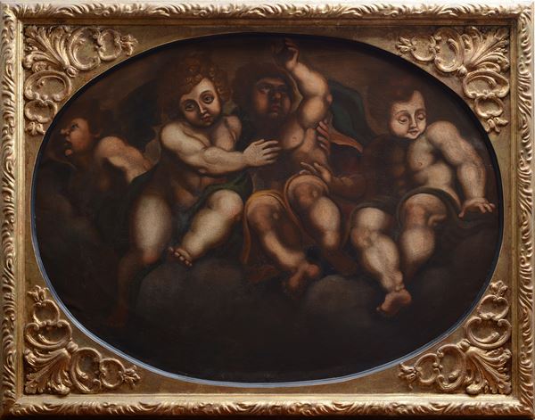 Anonimo, XX sec. - Giochi di putti