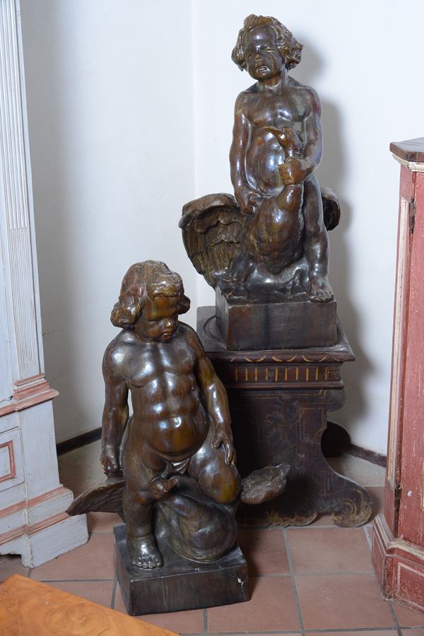 Putti con oche