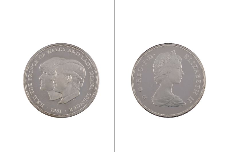 Medaglia Prince of Wales and Lady Diana