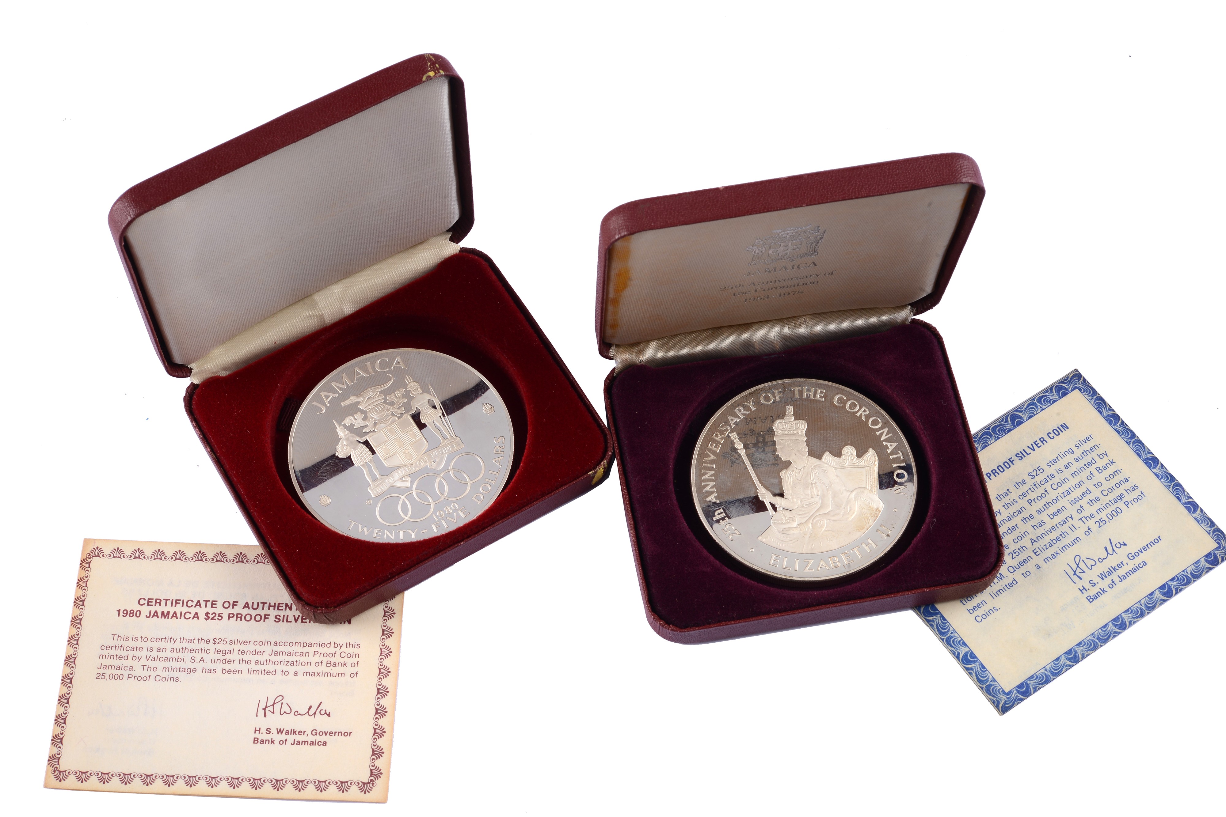 Due monete commemorative