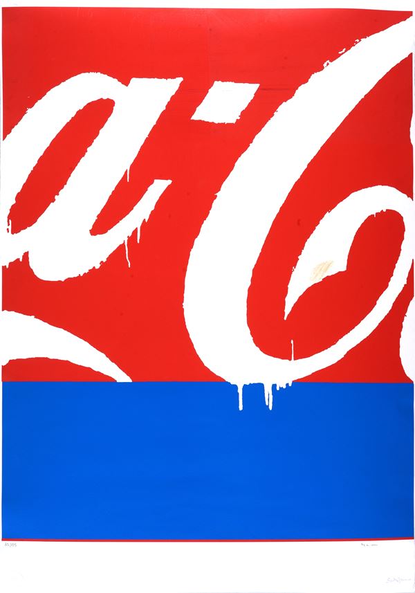 Mario Schifano - Senza titolo (Coca Cola)