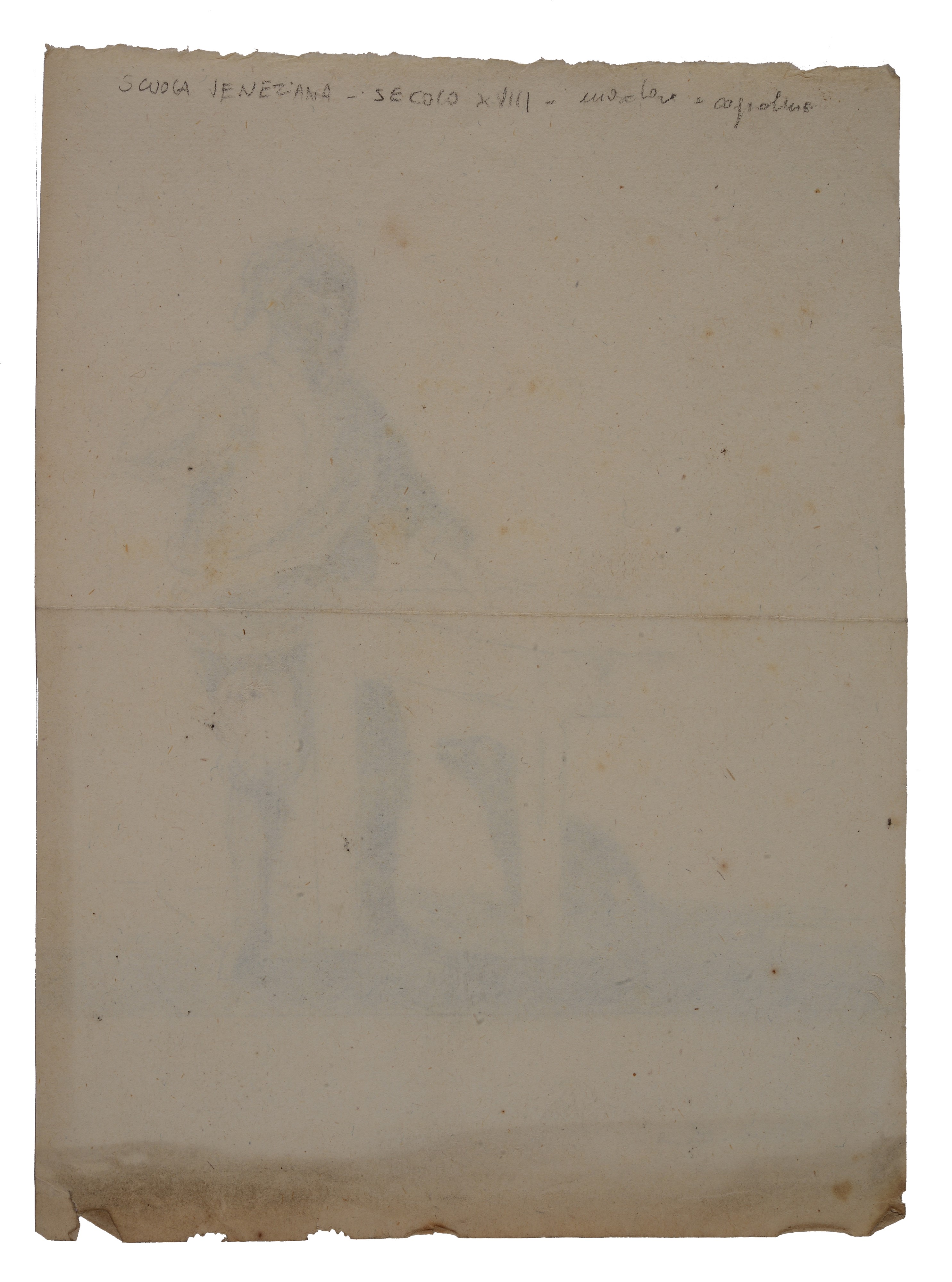 Figura al tavolo e cane