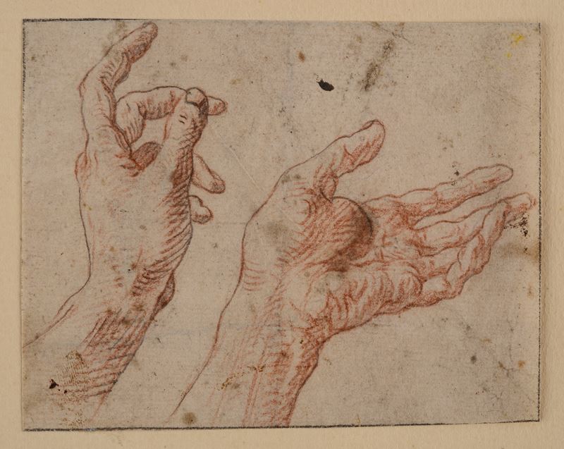 Anonimo, XVIII Sec. - Studio di Mani