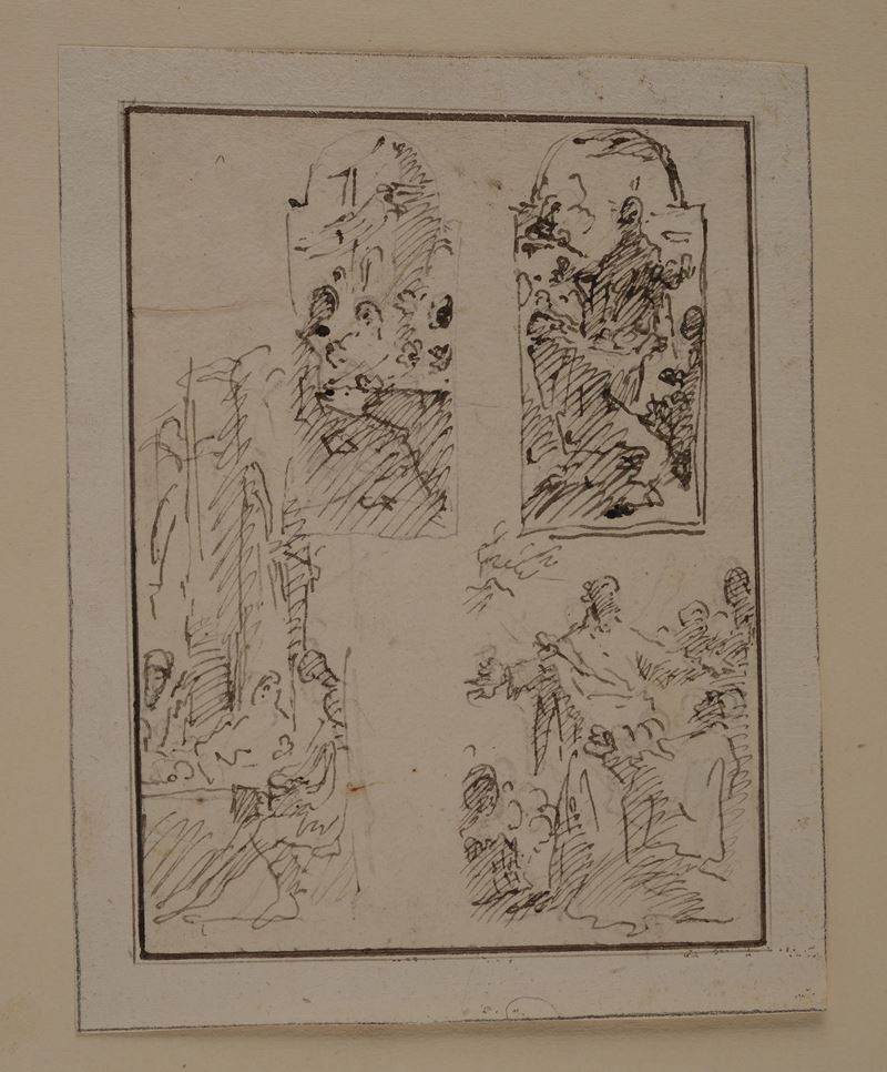 Scuola Italia Settentrionale, XVIII Sec. - Studi Compositivi