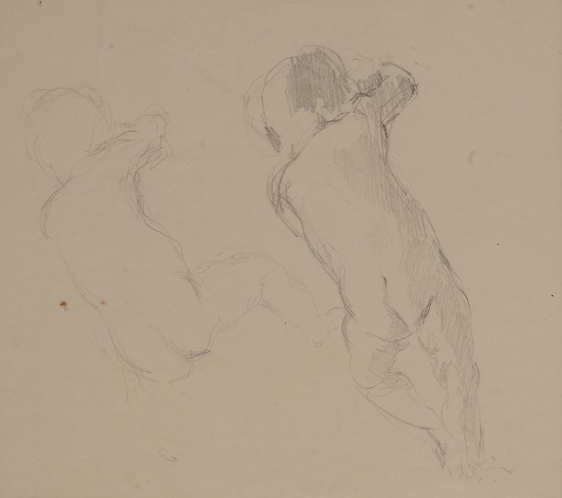 Studio per bambini di schiena