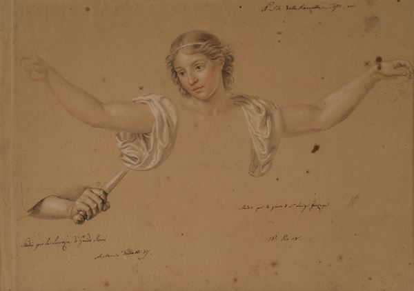 Antonio Durelli - Studio per la Lucrezia di Guido Reni