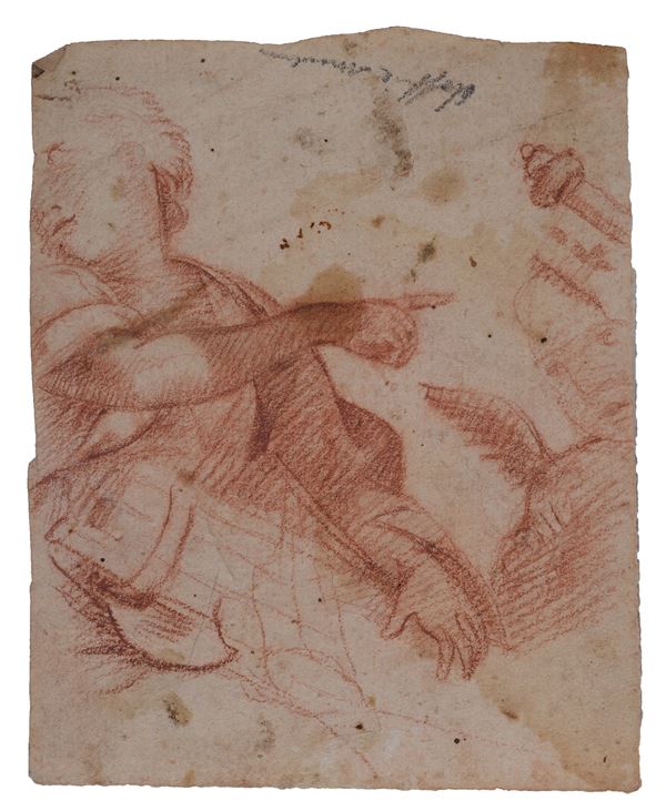 Scuola Italia Centrale, XVII - XVIII sec. - Studio di figura 