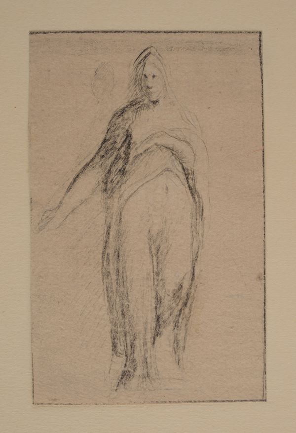 Anonimo, XVII sec. - Studio di figura