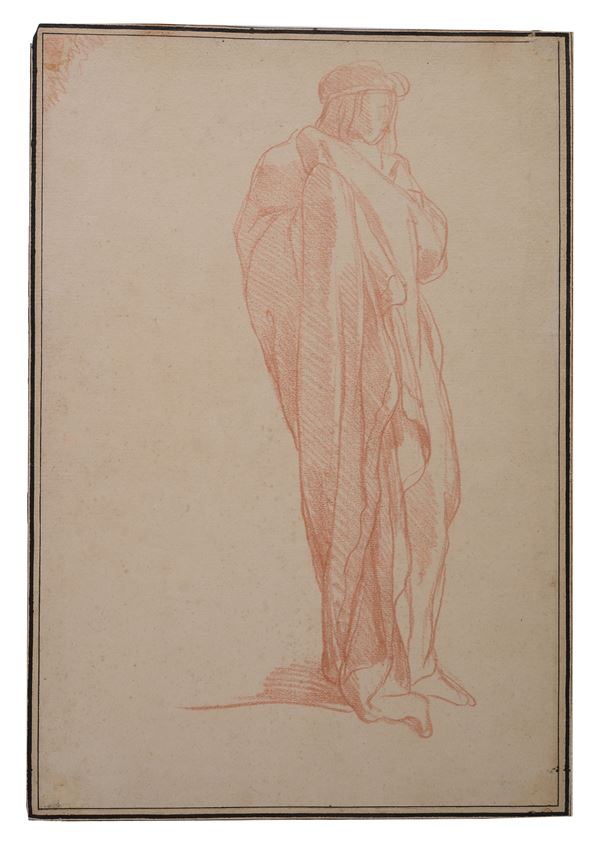 Anonimo, XVIII - XIX sec. - Figura ammantata
