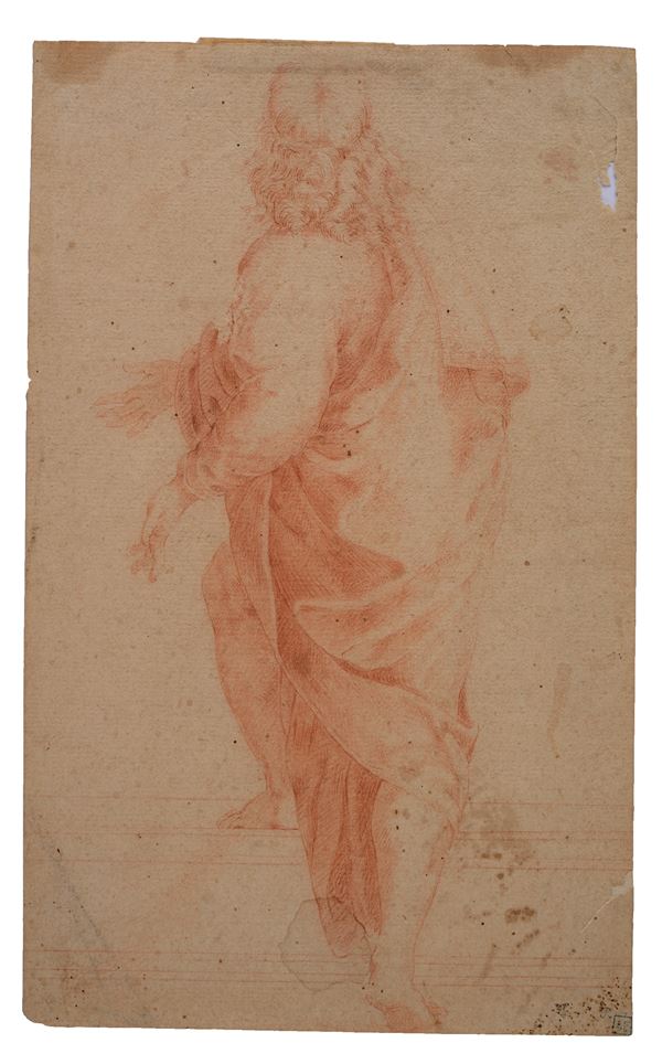 Anonimo, XVIII sec. - Figura di spalle