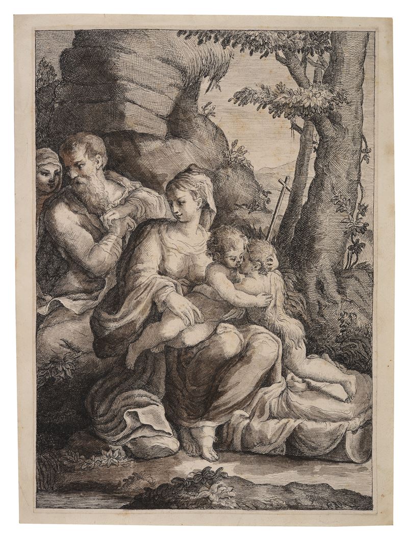 Sacra Famiglia con S. Giovannino