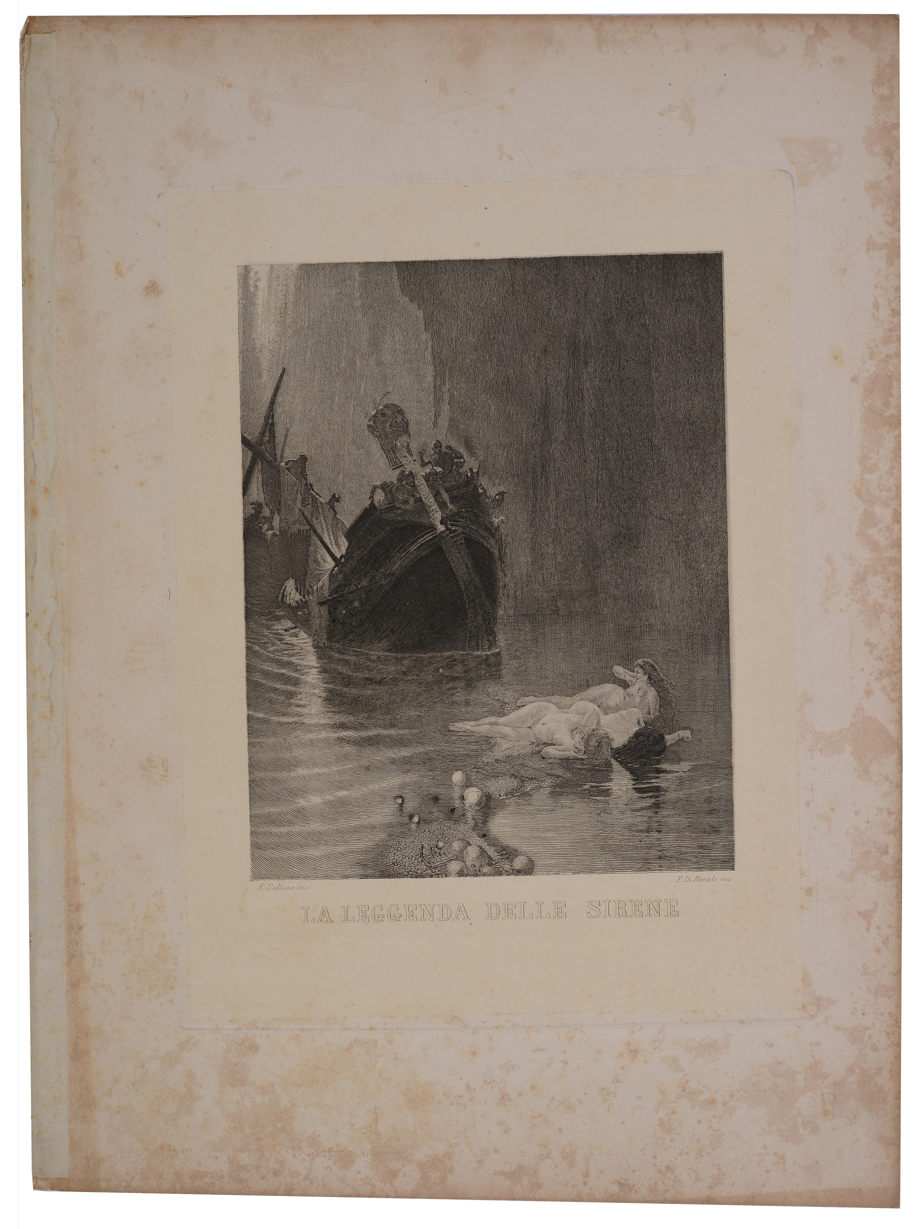 Lotto composto da cinque opere di grafica