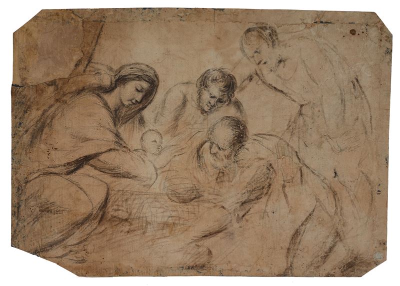 Anonimo, XVII Sec. - Natività
