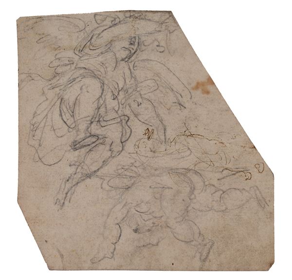 Anonimo, inizi XVII sec. - Angelo e putto