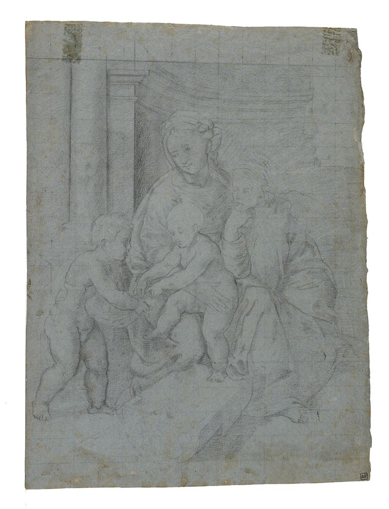 Madonna con Bambino, San Giovannino e Sant'Anna (da Raffaello)