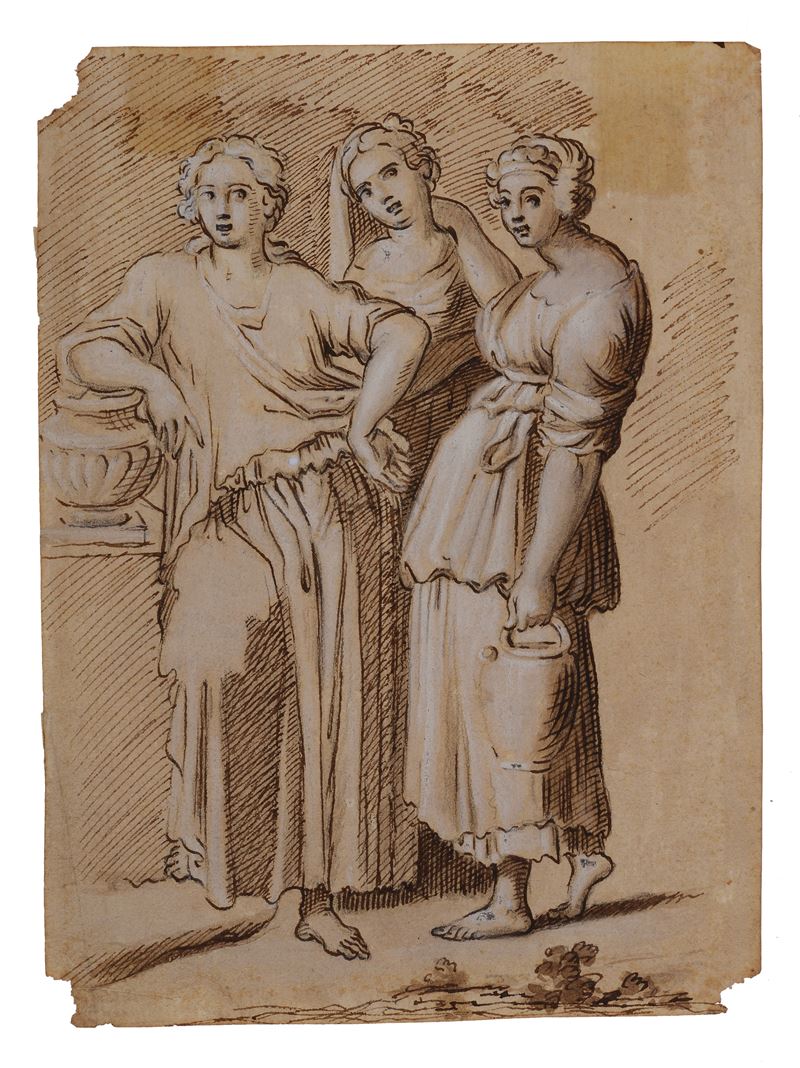 Tre donne con anfore