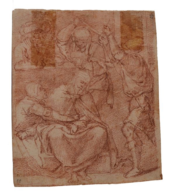 Anonimo, XVIII sec. - Flagellazione di Cristo