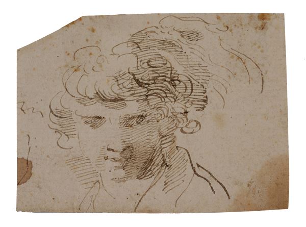 Scuola Emiliana, XVIII sec. - Volto