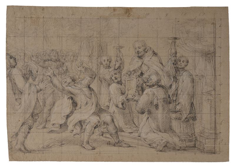 Anonimo, XVIII Sec. - Ostensione della Reliquia