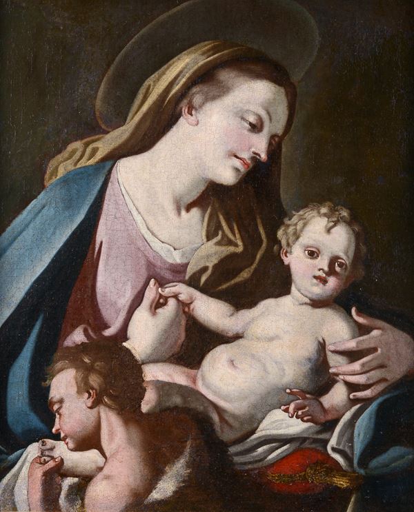 Pietro  Bardellino - Madonna con Bambino e S. Giovannino