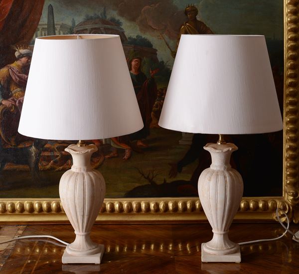 Coppia di lampade