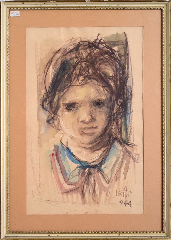 Vinicio Berti - Ritratto di bambina