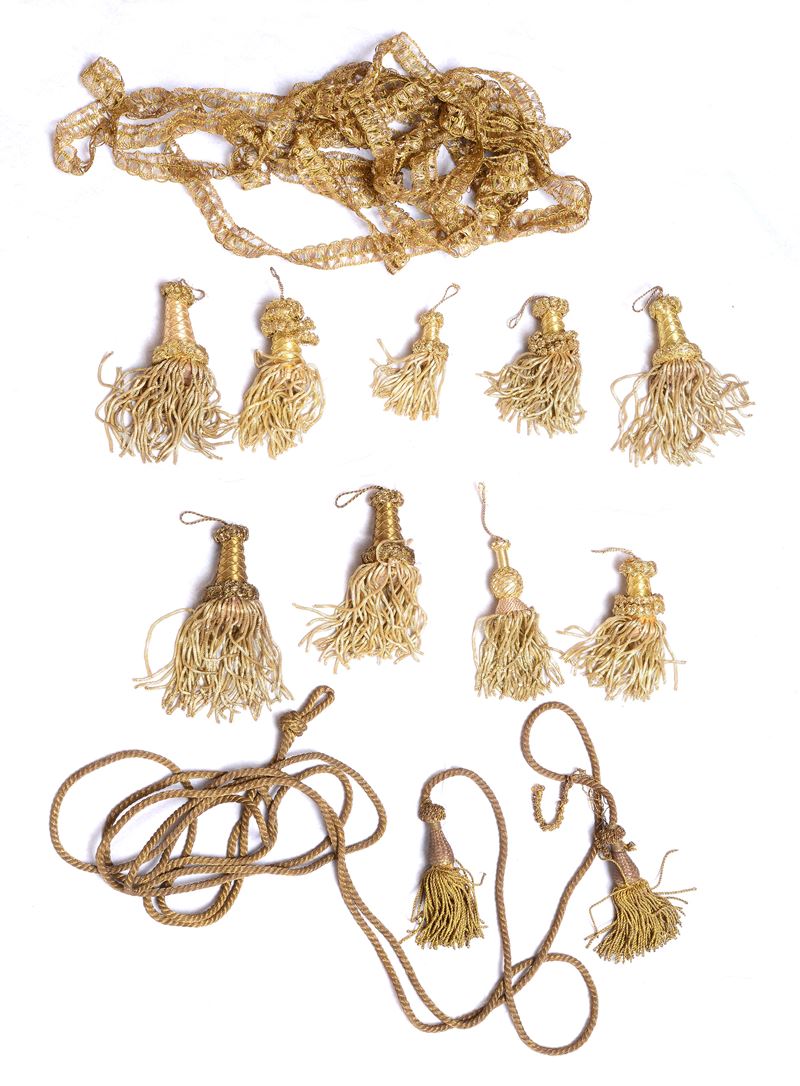 Lotto composto da dieci nappe