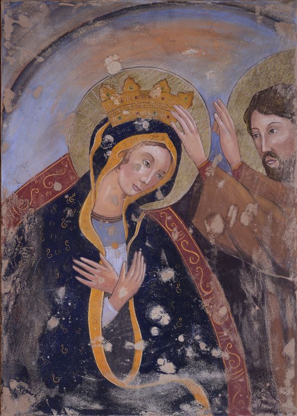 Anonimo, XX sec. - Incoronazione della Vergine