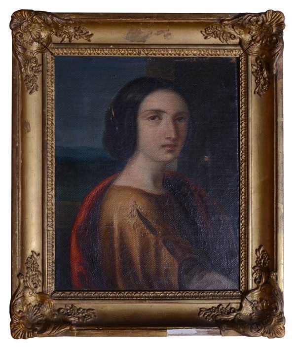 Anonimo, inizi XIX sec. - Ritratto di signora