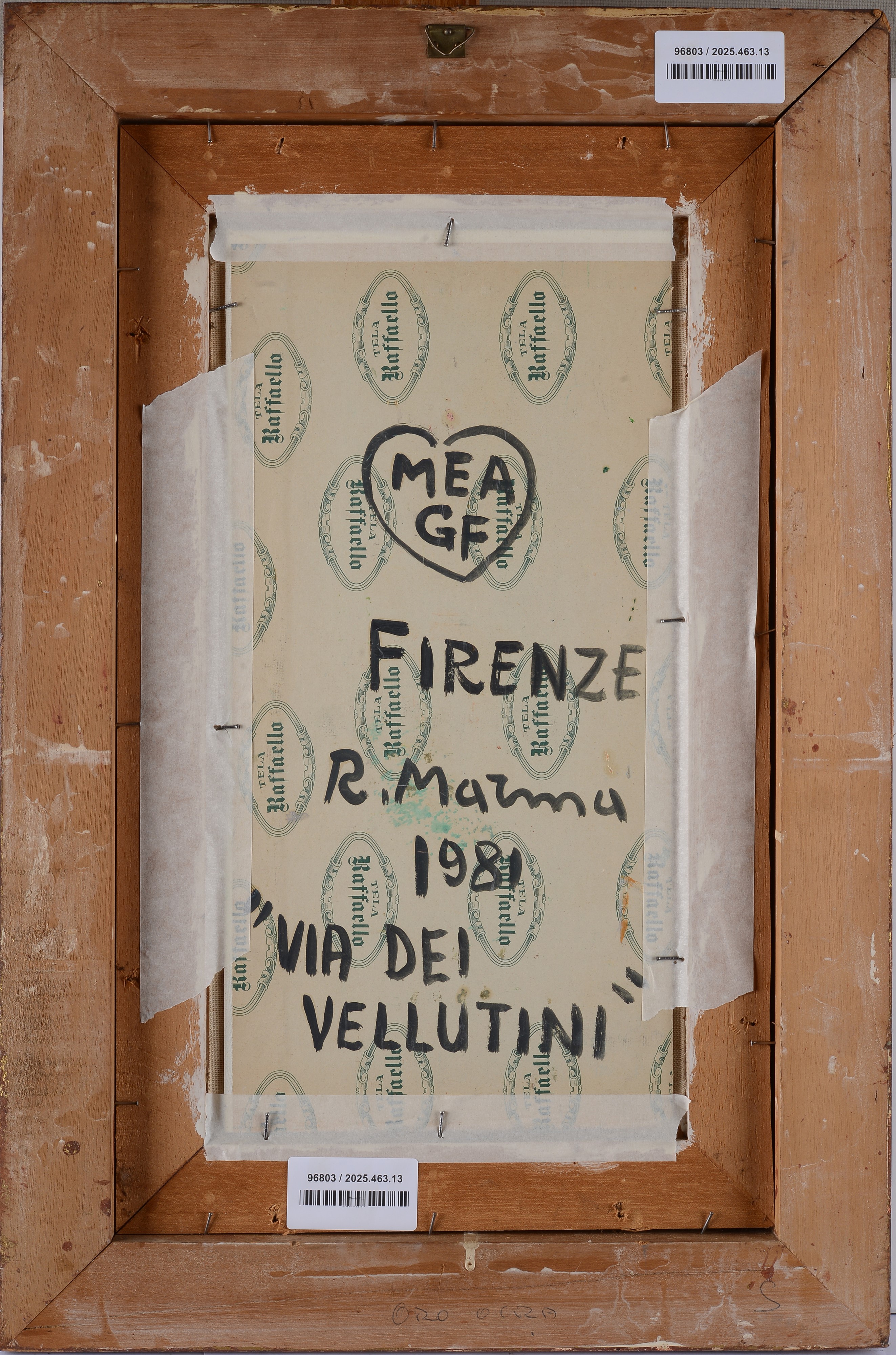 Rodolfo Marma - Via dei Vellutini