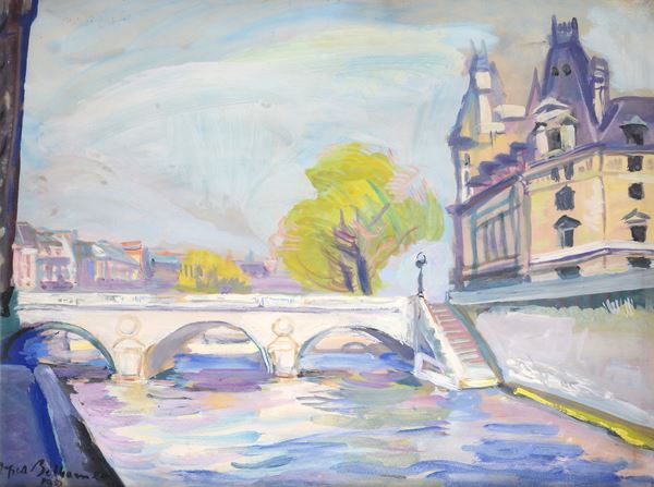 Alfredo Beltrame - Saint Michel a Parigi