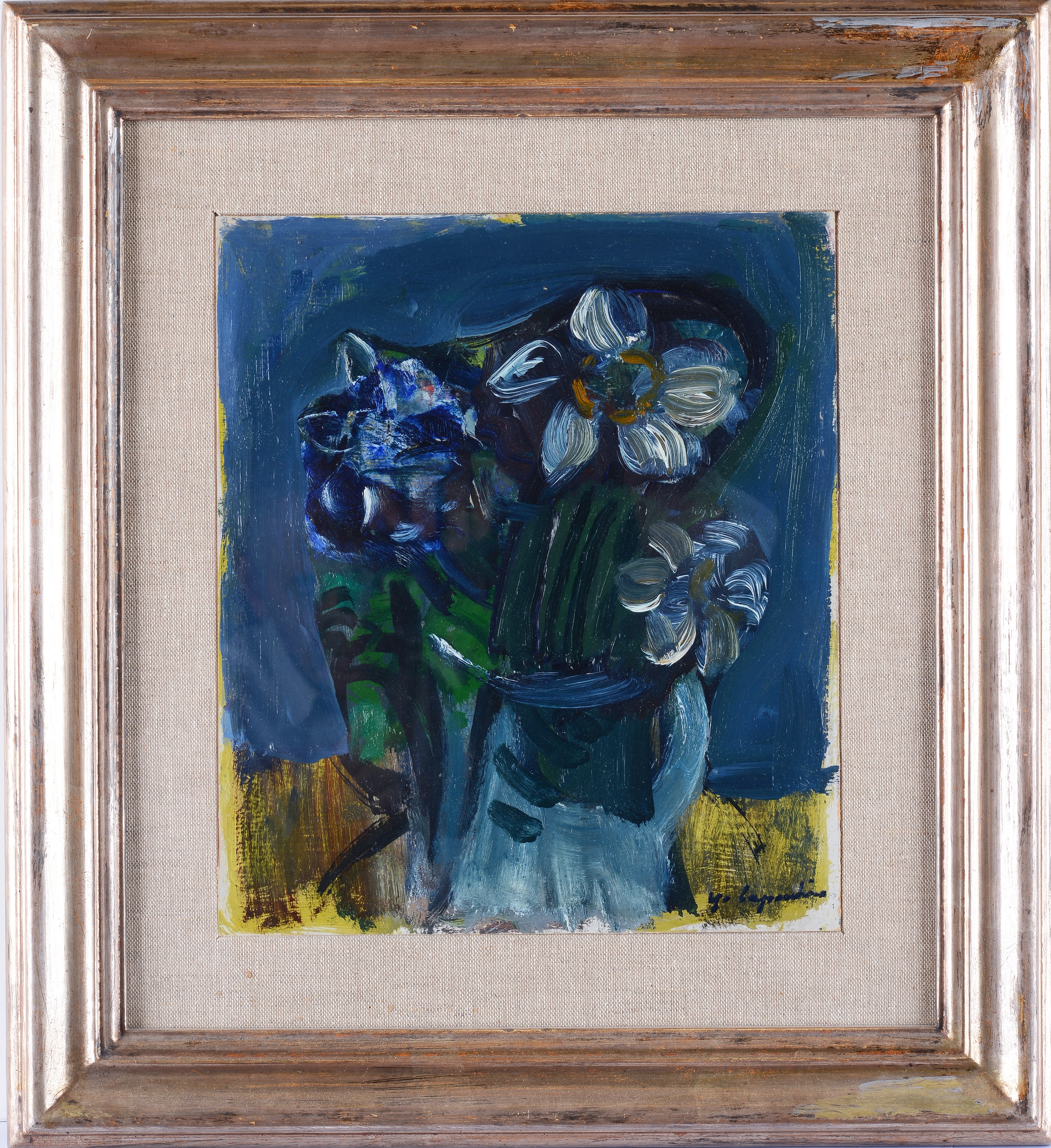 Ugo Capocchini - Anemoni su Fondo Azzurro