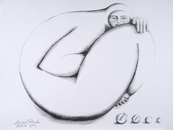 Jorge Jiménez Deredia : Senza titolo  - Litografia - Asta GRAFICA E MULTIPLI - Pananti Online