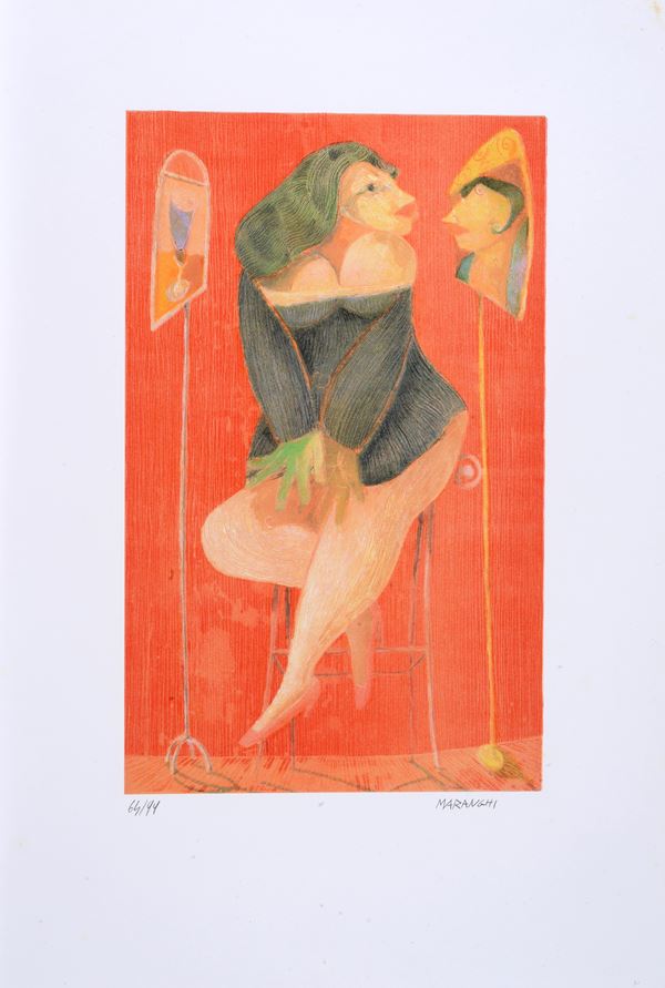 Giovanni Maranghi - Donna allo specchio