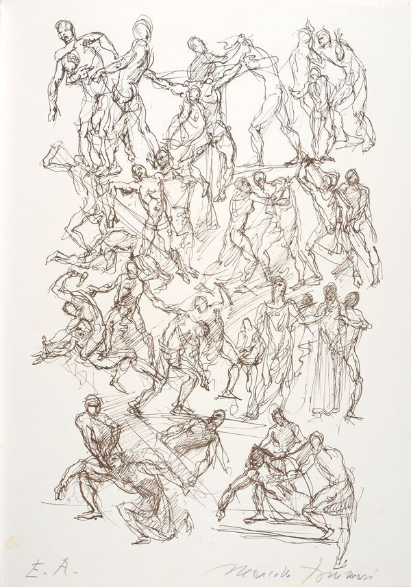 Marcello Tommasi - Studi di figure
