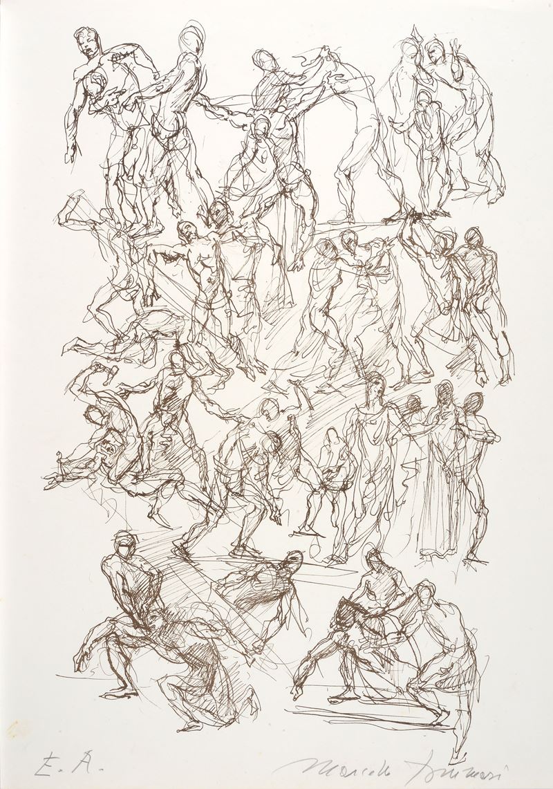 Marcello Tommasi - Studi di Figure