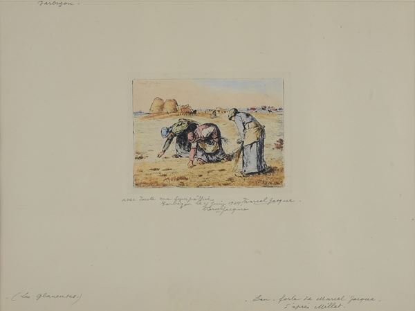 Marcel Jacque - Le spigolatrici (Les Ganeuses)