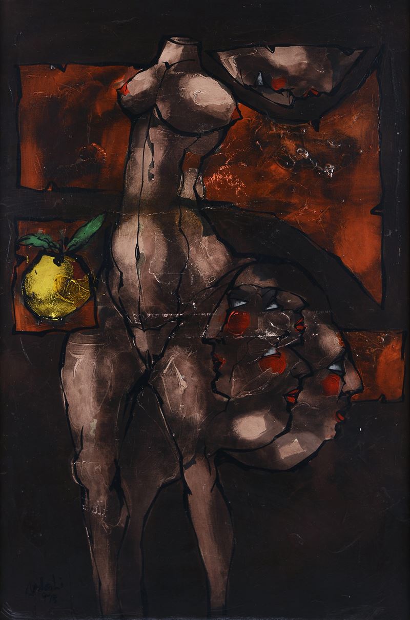 Salvador Aulestia - Evoluzione Picassiana- Donna Perduta (omaggio a Picasso)