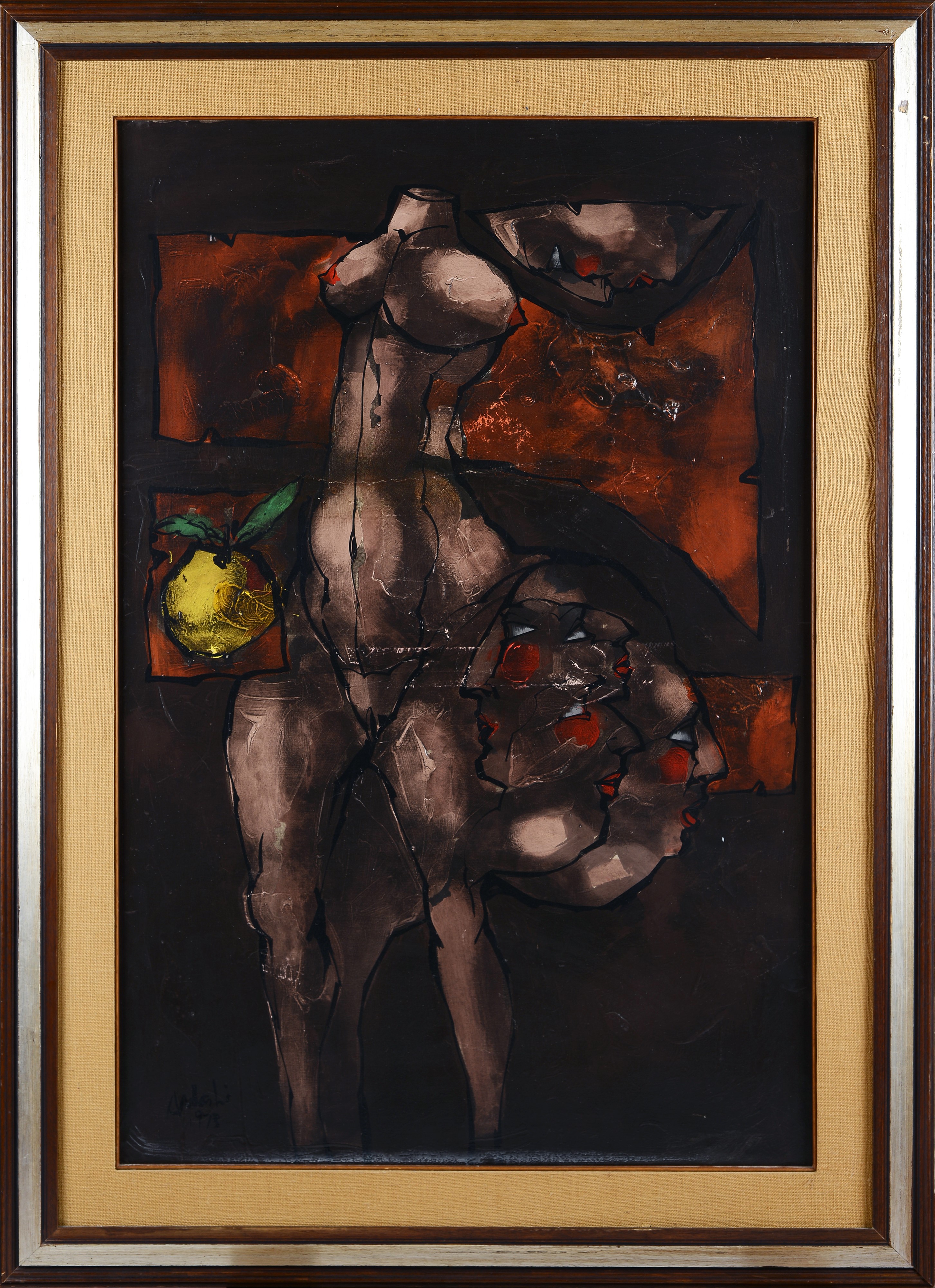 Salvador Aulestia - Evoluzione Picassiana- Donna Perduta (omaggio a Picasso)