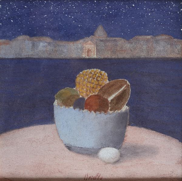 Franco Beraldo - Natura morta nel paesaggio