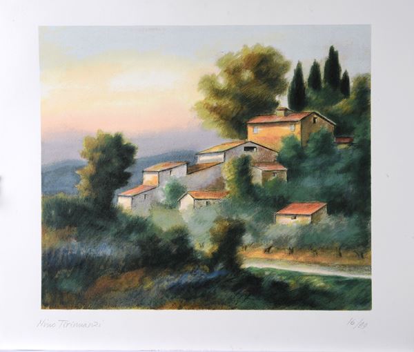 Nino Tirinnanzi - Paesaggio toscano