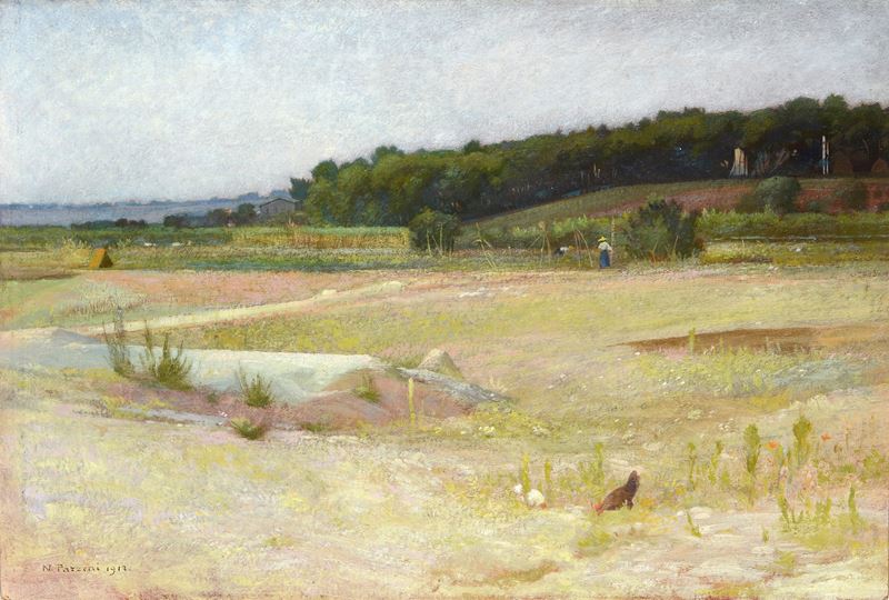 Norberto Pazzini - Paesaggio (pineta)