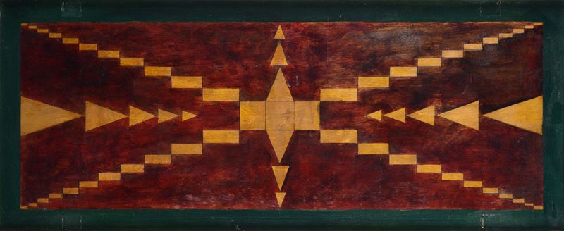 Paesaggio con ruderi e figure