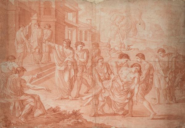 Anonimo, inizi XIX sec. - Scena classica