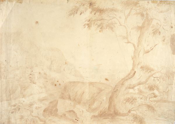 Scuola Italia Settentrionale, XVII - XVIII sec. - Paesaggio